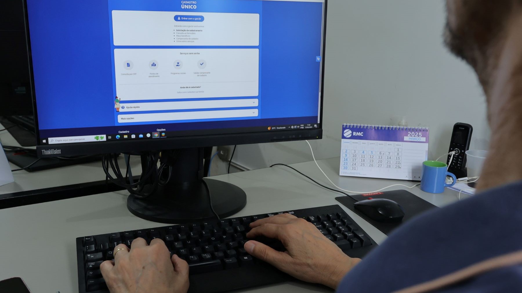 O CadÚnico é uma importante ferramenta para os programas sociais do Governo Federal com o intuito de incluir socialmente as famílias brasileiras de baixa renda. Foto: A. Frota