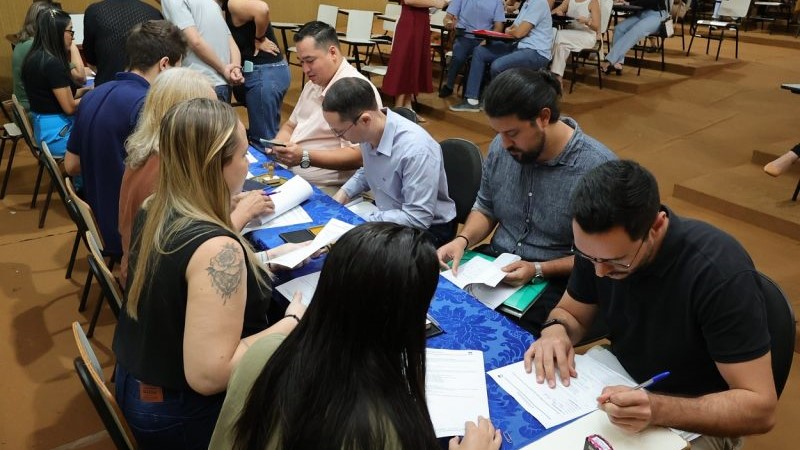 Secretaria de Saúde e Secretaria de Administração conduziram a posse- Foto: A. Frota