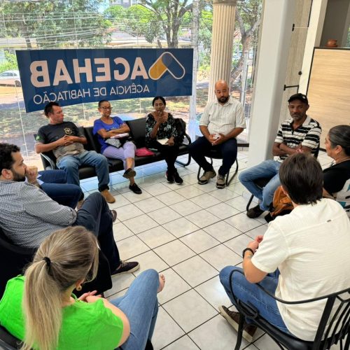 Reunião com lideranças reforçou compromisso da Agehab com a transparência e eficiência