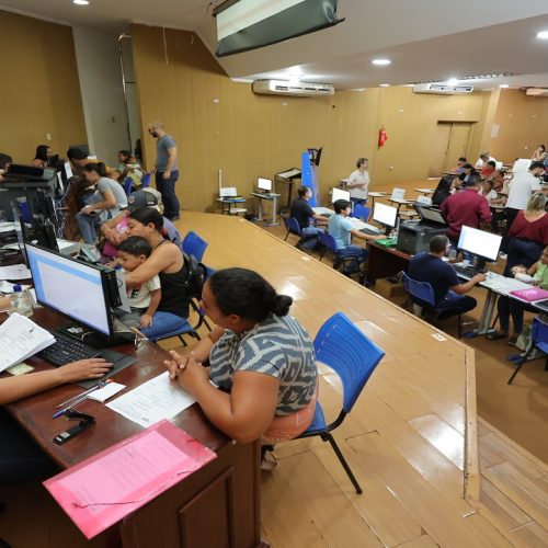 Mutirão Cadastro Único em Ação realiza a terceira edição na próxima semana no auditório do Centro Administrativo Municipal – Foto: A. Frota
