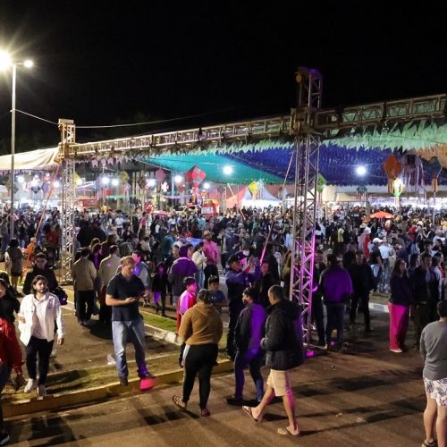 Com a presença de grande público, festa Junina de Dourados foi sucesso nas três noites de evento – foto: A. Frota