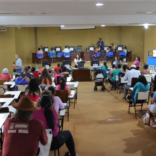 Primeira edição do mutirão foi um sucesso e segunda etapa começa na segunda-feira, dia 23 de junho, no Auditório da Prefeitura de Dourados. Foto: A. Frota