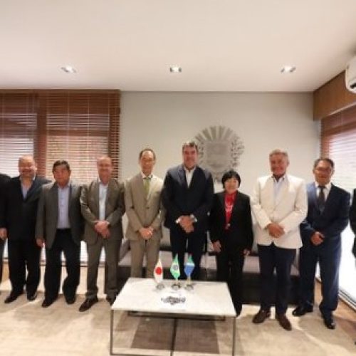 Barbosinha acompanha reunião estratégica com cônsul-geral do Japão para ampliar parcerias e investimentos no Estado - Foto: Álvaro Rezende Secom/MS