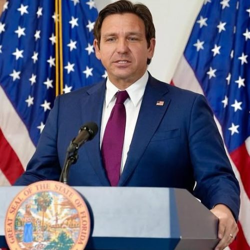 Governador da Flórida Ron DeSantis / Reprodução - Redes Sociais