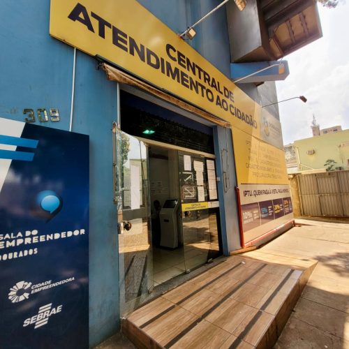 A Sala do Empreendedor funciona anexa à Central do Cidadão, na Avenida Presidente Vargas. Foto – Assecom/Arquivo