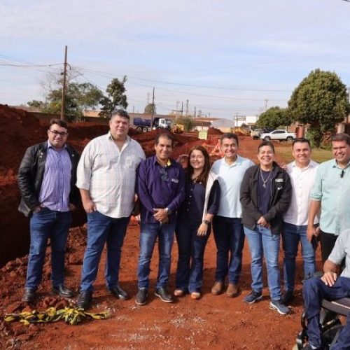 Vereadores acompanharam juntamente ao prefeito o andamento das obras no Parque dos Jequitibás
