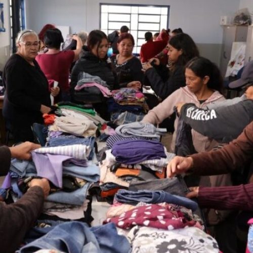 Para muitos moradores, a campanha tem sido essencial. Foto: A. Frota