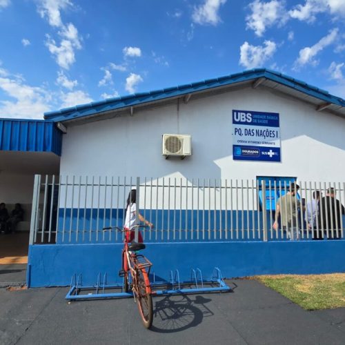Revitalização da unidade de saúde do Parque das Nações I entra na reta final com pintura e reparos estruturais em geral – Foto: Assecom