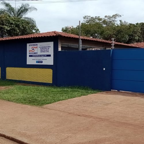 Defesa Civil em Dourados está instalada anexo ao Parque Antenor Martins – Foto: A. Frota