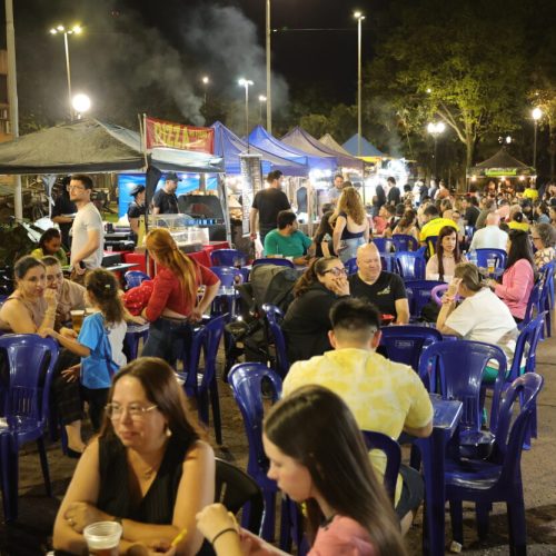 Feira Sabores no Parque tem se tornado importante ponto de convivência em Dourados- Foto: A. Frota