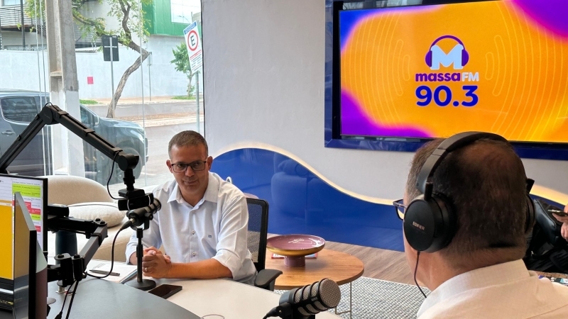 Inspetor Cabral destaca segurança, saúde e infraestrutura em entrevista à Rádio Massa FM