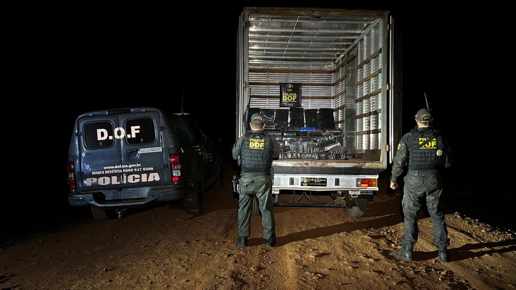 Veículo Furtado em São Paulo Recuperado com 1,7 Tonelada de Maconha em Tacuru