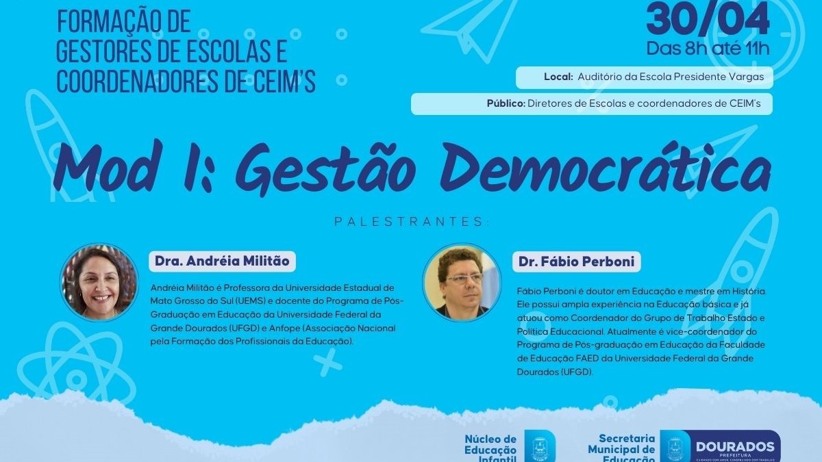 Prefeitura capacita diretores e coordenadores de unidades educacionais Prefeitura capacita diretores e coordenadores de unidades educacionais