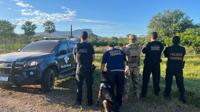 PF e Receita Federal combatem o tráfico de drogas no MS