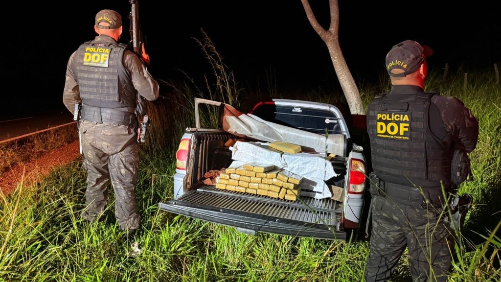 DOF apreende mais de 400 quilos de drogas em Ponta Porã