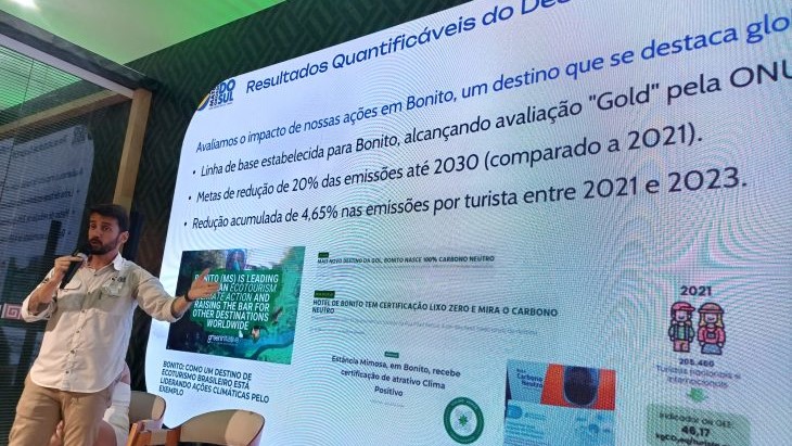 Referência nacional, Mato Grosso do Sul apresenta resultados da Agenda Climática no Turismo