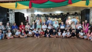 Encontros da Família Mattos costumam mobilizar os familiares e promover a confraternização de gerações (Foto: Divulgação)