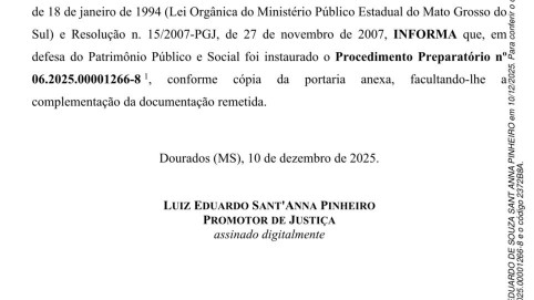 Após denúncia de Isa Marcondes, Ministério Público instaura procedimento contra Sanesul