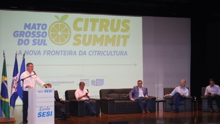 Citricultura de MS avança como nova fronteira agrícola brasileira