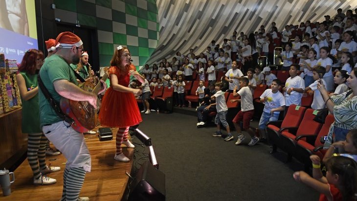 Campanha da Caixa Encantada termina com presentes e atividades para 200 crianças no Bioparque