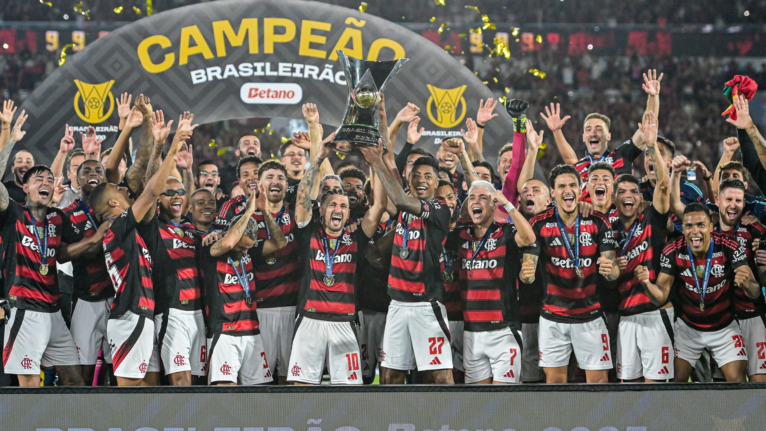 Flamengo é campeão do Brasileirão Betano 2025