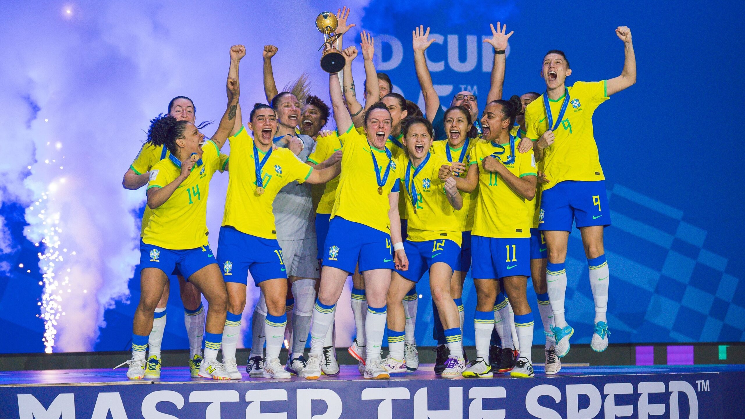 Brasil é campeão da 1ª Copa do Mundo Feminina de Futsal