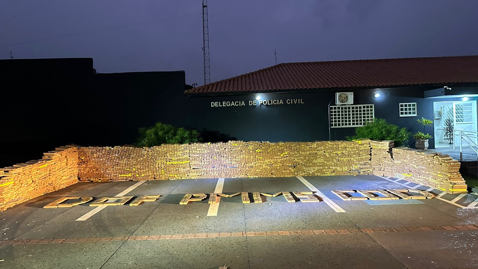 Ação conjunta entre DOF, COD, PMMS e Polícia Civil do Paraná resulta na apreensão de mais de 6 toneladas de drogas