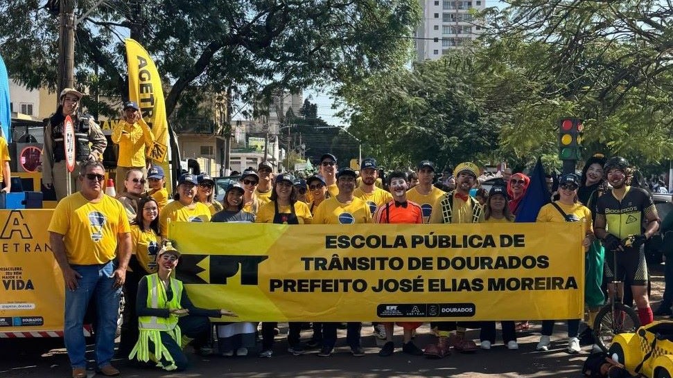 Ações da Escola Pública de Trânsito impactam 20 mil pessoas com atividades de conscientização