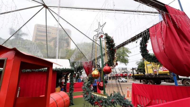 Prefeitura adia para amanhã abertura do Natal Encantado Dourados