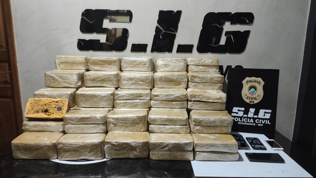 Polícia Civil prende sogro e genro por tráfico de drogas e apreende quase 160kg de crack em Dourados