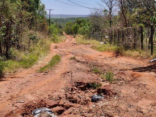 Justiça determina que Município apresente plano emergencial para recuperar estrada na Chácara dos Poderes