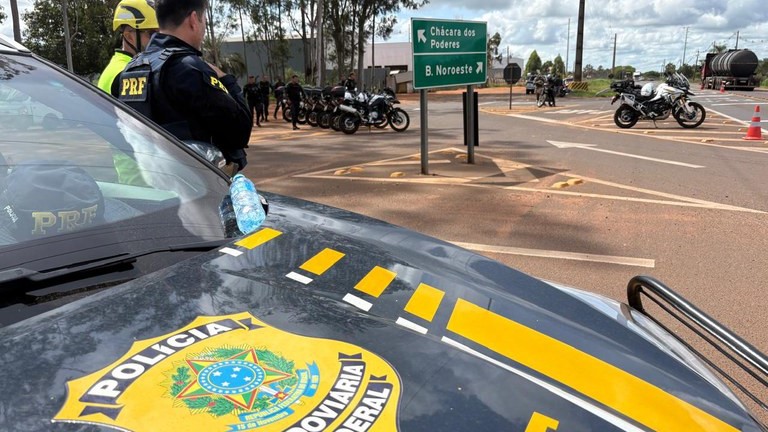 PRF encerra operação Ano-Novo com 28 acidentes e uma morte nas rodovias federais de MS