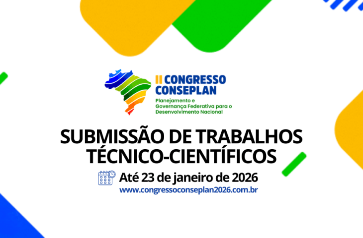 Ideias que melhoram o Estado: entra na reta final prazo para submissão de artigos em Congresso Nacional