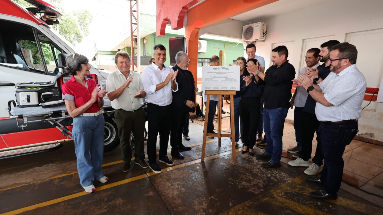 Samu recebe equipamentos do Rotary para reforçar atuação em Dourados