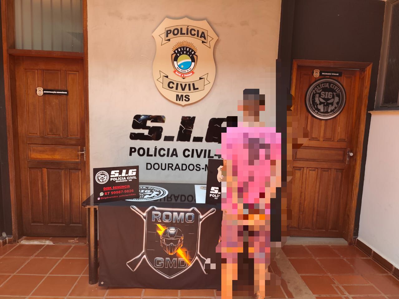 Em Dourados, ação conjunta entre Polícia Civil e Guarda Municipal resulta na prisão em flagrante de autor de homicídio