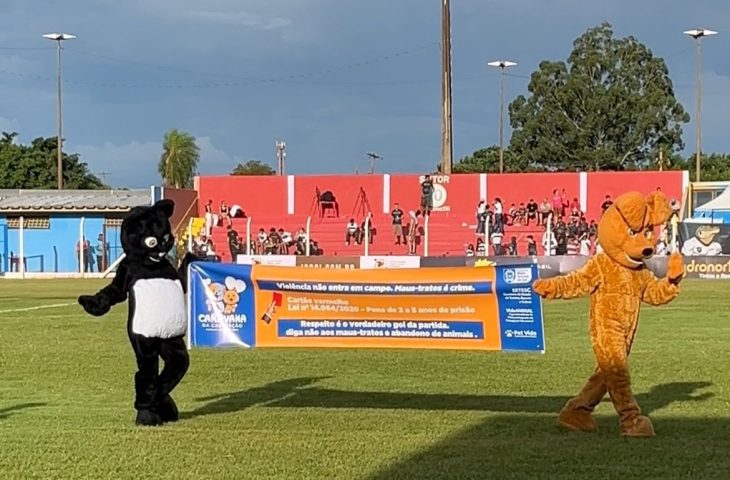 Abertura do Estadual de Futebol 2026 tem ação de conscientização do Governo de MS pela causa animal