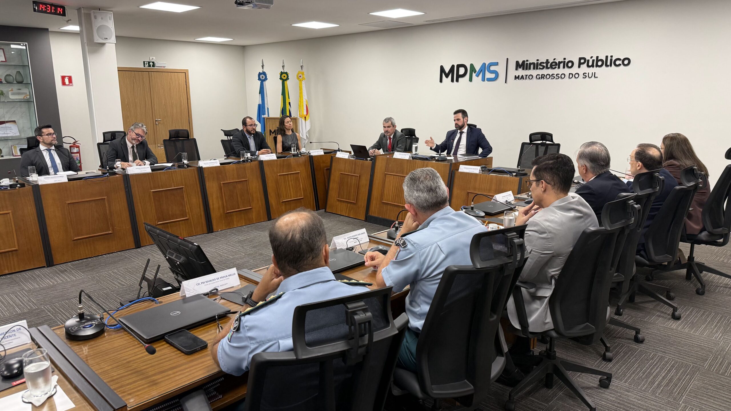 MPMS discute com representantes da Segurança Pública novas regras da Resolução 310/CNMP