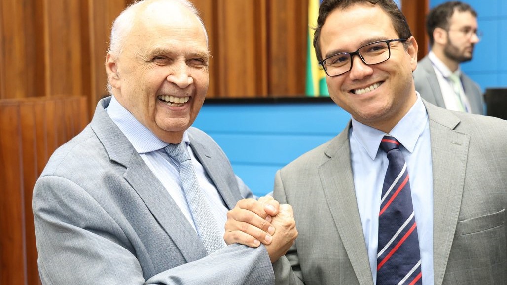 Londres Machado e Pedrossian Neto são reconduzidos à liderança do Governo na ALEMS