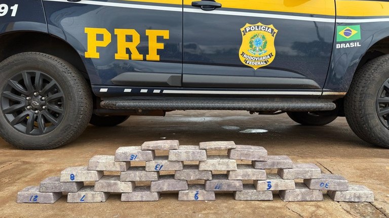 PRF apreende 160 Kg de prata em Mato Grosso do Sul