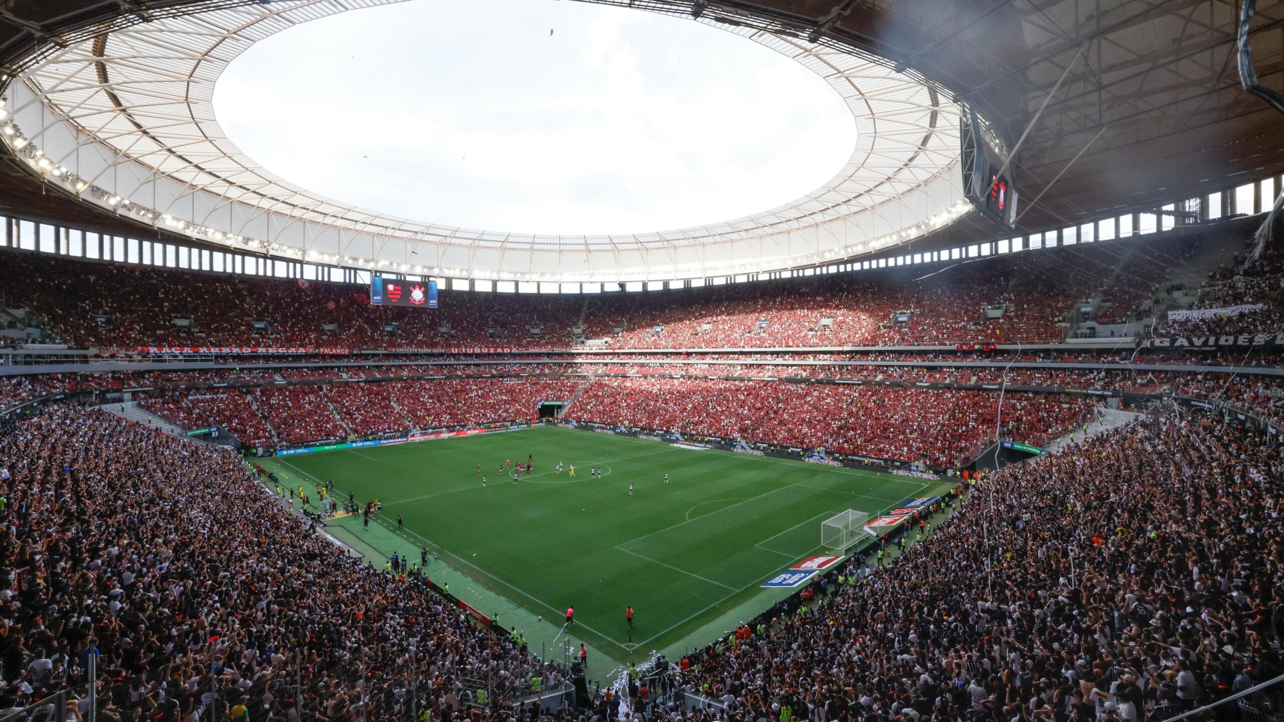 Supercopa Rei Superbet 2026 estabelece recorde de público do torneio e da Arena BRB Mané Garrincha