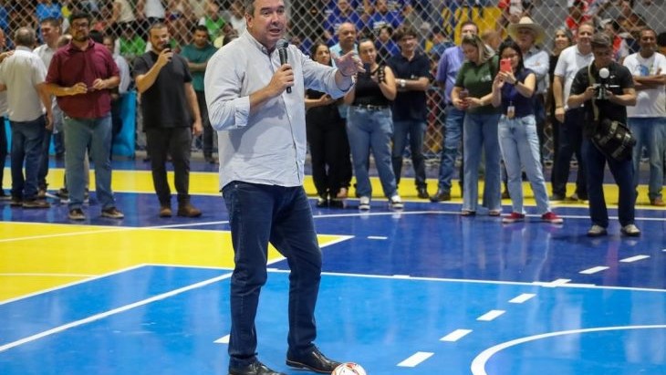 Dourados ganha revitalização do ginásio municipal e investimentos em educação
