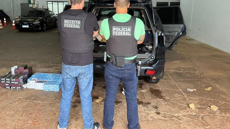 PF e Receita Federal apreendem medicamentos para emagrecimento e mercadorias introduzidas ilegalmente em Dourados