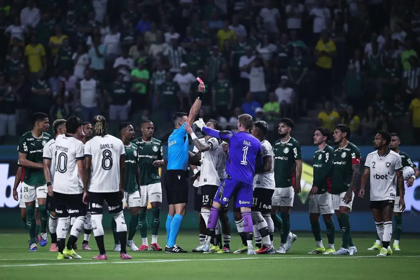 Palmeiras aproveita noite difícil do Botafogo e vence no Allianz pelo Brasileirão Palmeiras aproveita noite difícil do Botafogo e vence no Allianz pelo Brasileirão