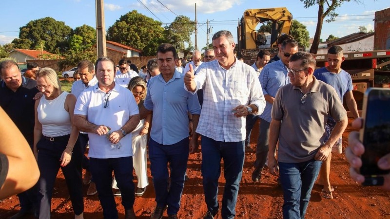 Obras e investimentos consolidam o compromisso do Governo do Estado com Dourados, destaca Liandra