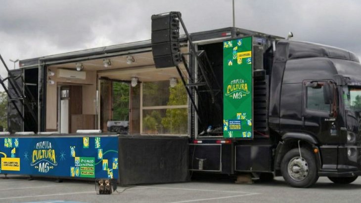 Carreta-palco rodará 3.500 quilômetros levando arte e cultura a 40 cidades do interior de Mato Grosso do Sul Carreta-palco rodará 3.500 quilômetros levando arte e cultura a 40 cidades do interior de Mato Grosso do Sul