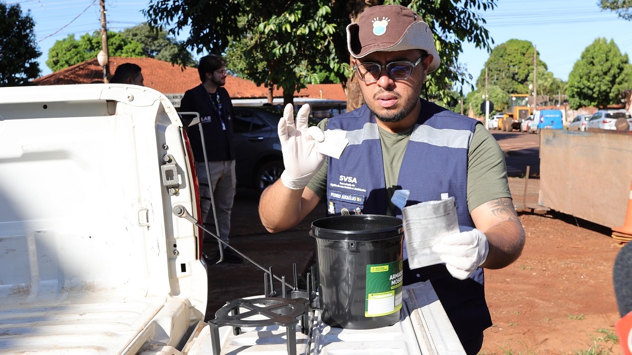 Força-tarefa amplia combate à chikungunya com armadilhas e mutirão em bairros críticos Força-tarefa amplia combate à chikungunya com armadilhas e mutirão em bairros críticos
