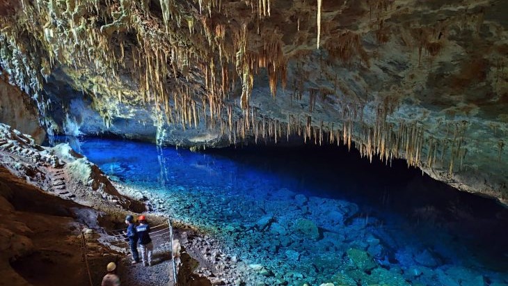 Imasul garante proteção permanente da Gruta do Lago Azul, um dos maiores patrimônios naturais do Brasil Imasul garante proteção permanente da Gruta do Lago Azul, um dos maiores patrimônios naturais do Brasil