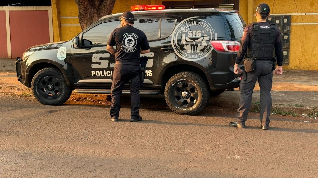 Polícia Civil prende evadido do sistema prisional que praticou furtos a estabelecimentos comerciais em Dourados