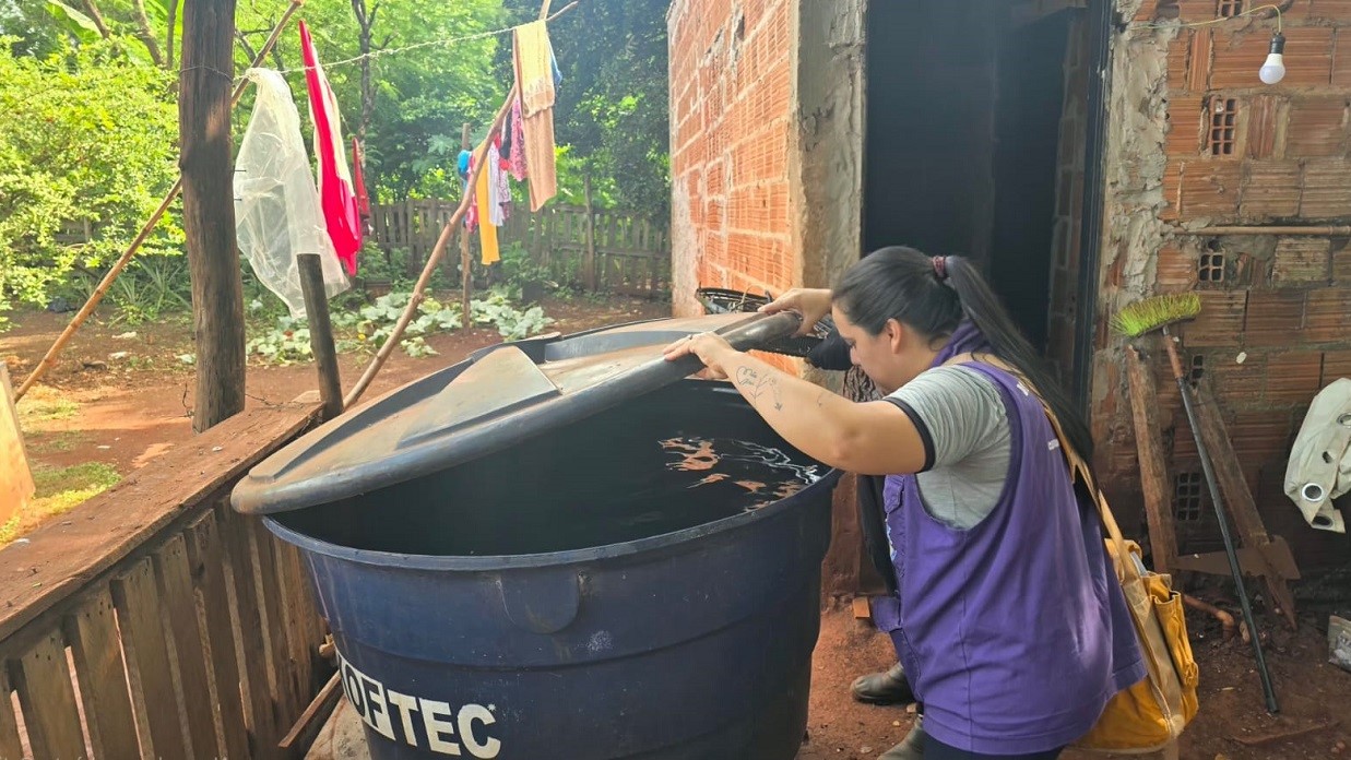 Mutirão contra chikungunya encontra 171 focos do mosquito no 1º dia de ação nas aldeias