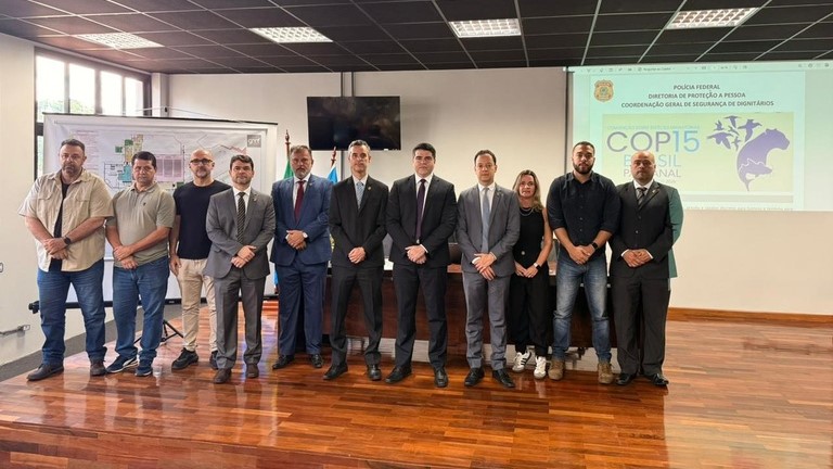 PF realiza reunião de efetivo para atuação na COP15 em Campo Grande